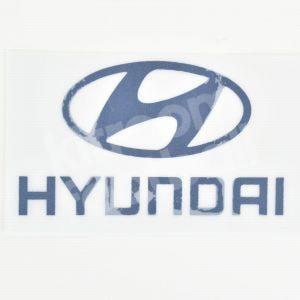 Atlético Madrid Hyundai Sponsor Patch Navy Blue Repro Parche
