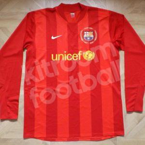 2007-08 Barcelona Player Issue Goalkeeper Shirt XL Red *New*