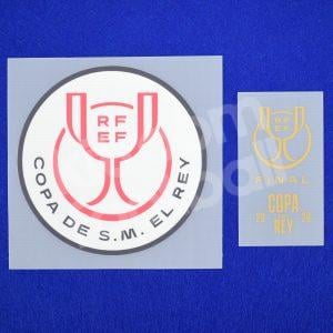 Original Player Issue Final Copa del Rey 2020 Patch Real Sociedad Gold