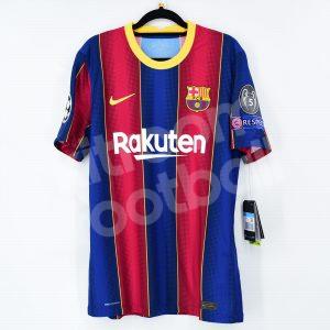 2020-21 Barcelona Home Match Shirt #27 ILAIX MORIBA Champions League Vapor *NEW* M - Image 3