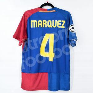 Barcelona Final Rome 2009 Shirt #4 MARQUEZ Champions League (Replica) L - Image 1