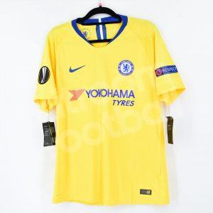 2018-19 Chelsea Europa League Away Authentic Shirt #10 HAZARD *New* L - Image 2