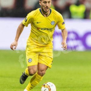 2018-19 Chelsea Europa League Away Authentic Shirt #10 HAZARD *New* L - Image 4