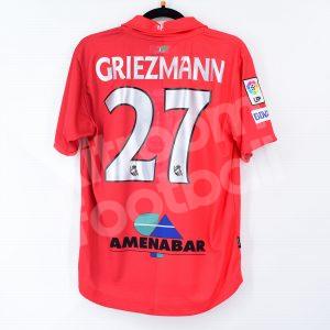 2009-10 Real Sociedad Away Shirt  #27 GRIEZMANN (Fair) M - Image 1