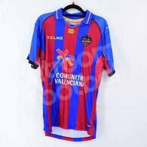 2012-13 Levante Home Shirt #20 JUANLU Kelme Match Worn - Image 3