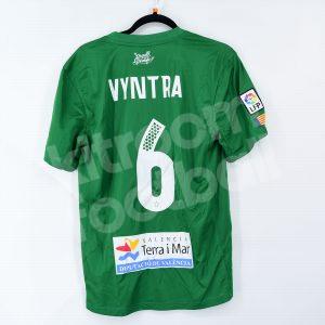 2012-13 Levante Away Shirt #6 VYNTRA Nike Match Worn