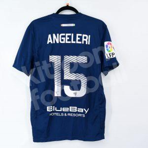 2013-14 Málaga CF Away Shirt #15 ANGELERI Match Worn - Image 1