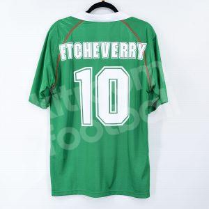 1994 Bolivia Home Shirt #10 ETCHEVERRY World Cup USA 1994 (Very Good) M - Image 1