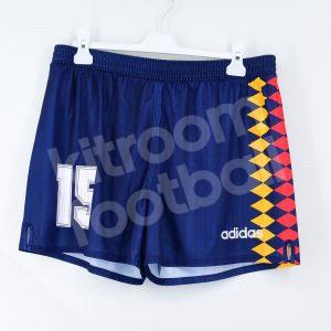 1994 Spain Home Shorts #15 CAMINERO World Cup USA 1994 (Excellent) L - Image 1