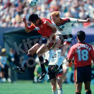 1994 Spain Home Shorts #15 CAMINERO World Cup USA 1994 (Excellent) L - Image 4