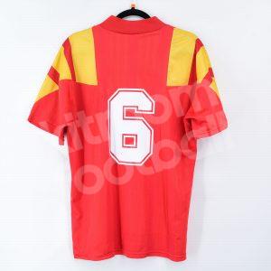 1993 Spain Home Shirt #6 HIERRO (Very Good) M Adidas