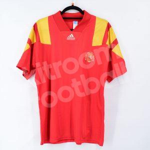 1993 Spain Home Shirt #6 HIERRO (Very Good) M Adidas - Image 3