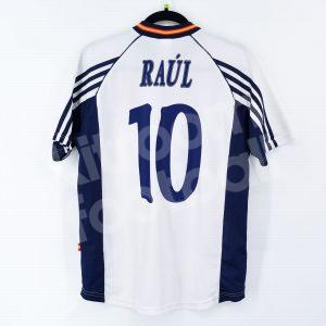 Spain Away Shirt #10 RAUL World Cup France 1998 (Good) XS