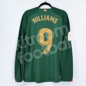 2019-20 Ath. Club Bilbao Away Shirt Player Issue #9 WILLIAMS Copa del Rey L
