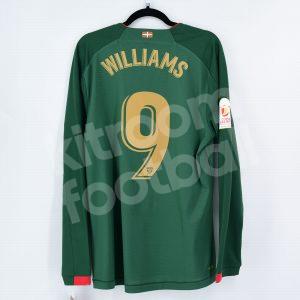 2019-20 Ath. Club Bilbao Away Shirt Player Issue #9 WILLIAMS Copa del Rey XL