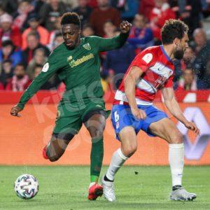 2019-20 Ath. Club Bilbao Away Shirt Player Issue #9 WILLIAMS Copa del Rey XL - Image 5