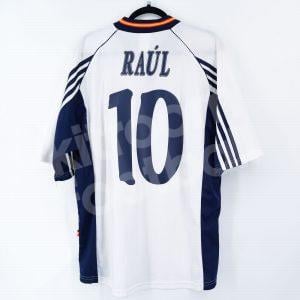 Spain Away Shirt #10 RAUL World Cup France 1998 (Very Good) XL