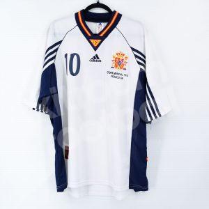 Spain Away Shirt #10 RAUL World Cup France 1998 (Very Good) XL - Image 3