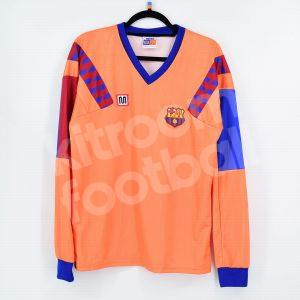 1992 Barcelona Away Shirt Wembley #4 KOEMAN Retro (M) LS - Image 3