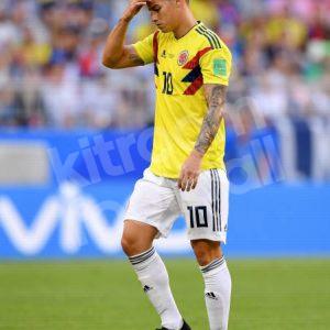 2018 Colombia Home Name Set #10 JAMES Player Issue Dekographics - Image 4