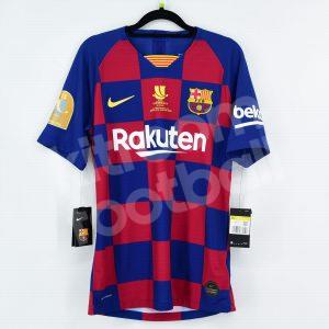 2020 Final Supercopa Barcelona Home Shirt #10 MESSI (New) S Vapor Match - Image 3