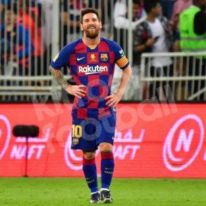 2020 Final Supercopa Barcelona Home Shirt #10 MESSI (New) S Vapor Match - Image 4