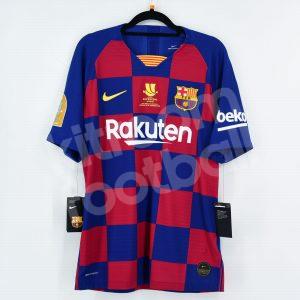 2020 Final Supercopa Barcelona Home Shirt #10 MESSI (New) M Vapor Match - Image 3