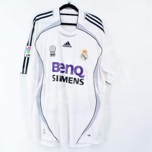 2006-07 Real Madrid Home Shirt #19 REYES (Very Good) XL - Image 3