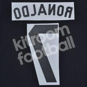 2014-15 Real Madrid Away Name Number Set #7 RONALDO Repro - Image 3