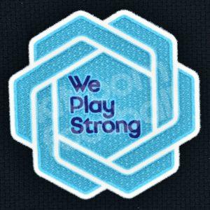Original Player Issue Womens We play Strong Patch Sporting ID