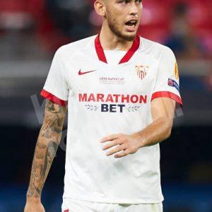 Original Player Issue Sevilla UEFA SuperCup 2020 MDT Patch Budapest - Image 4