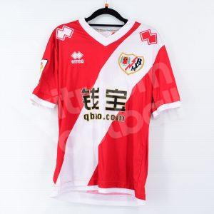 2014-15 Rayo Vallecano Away Shirt #16 AQUINO Match Worn - Image 3