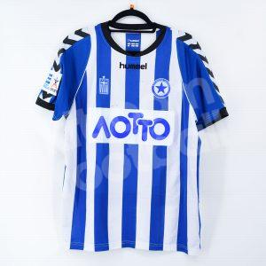 2013-14 Atromitos Home Shirt #126 PITU Match Worn - Image 3