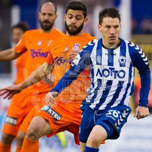 2013-14 Atromitos Home Shirt #126 PITU Match Worn - Image 4