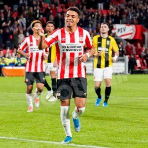 2019-20 PSV Eindhoven Player Issue Home Shirt #9 MALEN *New* L Eredivise - Image 4
