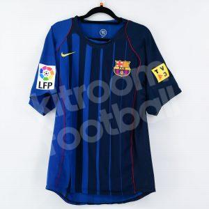 2004-05 Barcelona Away Shirt #10 RONALDINHO (Excellent) M - Image 3