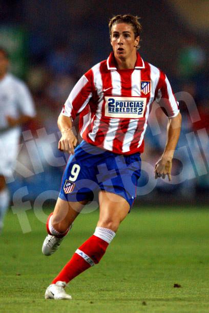 2003-04 Atletico Madrid Home Shirt #9 F. TORRES (Good) L – Kitroom