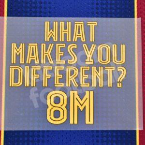2020-21 Barcelona Match Details Patch MDT What makes you different? 8M Repro