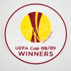 UEFA Cup 08/09 Winners Patch Shaktar Donetsk Flock 3D Repro