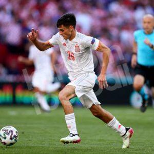 EURO 2020 Spain Away Player Issue Shirt Authentic #26 PEDRI vs Croatia *New* S - Image 3