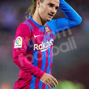 2021-22 Barcelona Home Player Issue Shirt #7 GRIEZMANN Match Un Worn Liga - Image 4