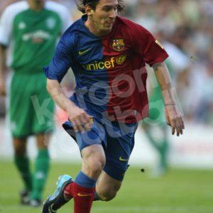 2008-09 Barcelona Home Player Issue Shirt #10 MESSI *New* XL - Image 5