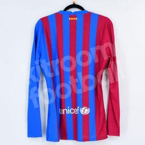 2021-22 Barcelona Home Player Issue Shirt *New* LS Size M - Image 3