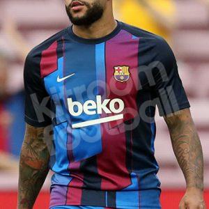 2021-22 Barcelona Beko Beige Sponsor Patch Front for Training shirts - Image 3