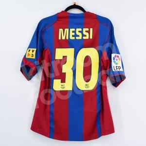 2004-05 Barcelona Home Shirt #30 MESSI Nike (Excellent) M - Image 1
