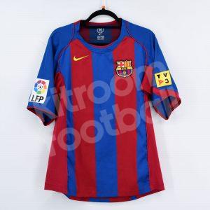 2004-05 Barcelona Home Shirt #30 MESSI Nike (Excellent) M