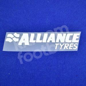 2017-18 Chelsea Alliance Tyres White Sponsor Patch Player Issue