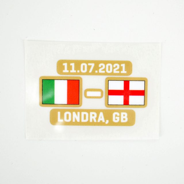 Original Player Issue Euro 2020 2021 Italy Match Detail Transfer MDT ...