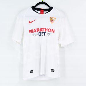 2019-20 Sevilla FC Home Shirt #10 EVER BANEGA Match Worn vs Alaves - Image 3