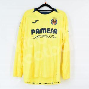 2018-19 Villarreal Home Shirt #24 M. LAYÚN Match Worn M - Image 3